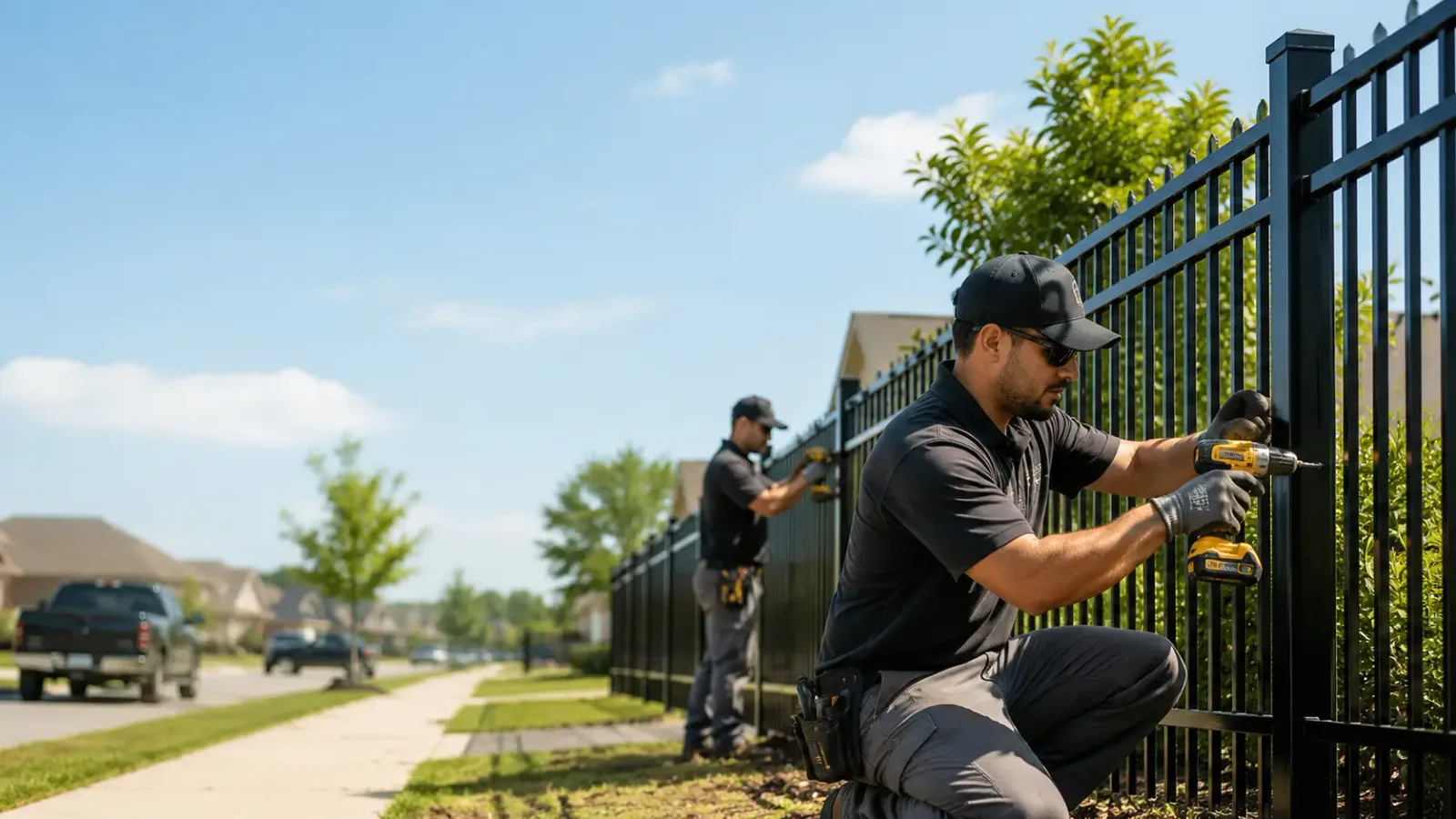 Metal Fence Installation in Milton, KY